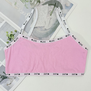 <span class=keywords><strong>Reggiseno</strong></span> sportivo YCH da ragazza, sottile, traspirante, a copertura totale, senza ferretto, <span class=keywords><strong>push</strong></span>-<span class=keywords><strong>up</strong></span>, con design anti-cedimento, in <span class=keywords><strong>cotone</strong></span>, stile gilet, per tutte le stagioni - Product Image 3