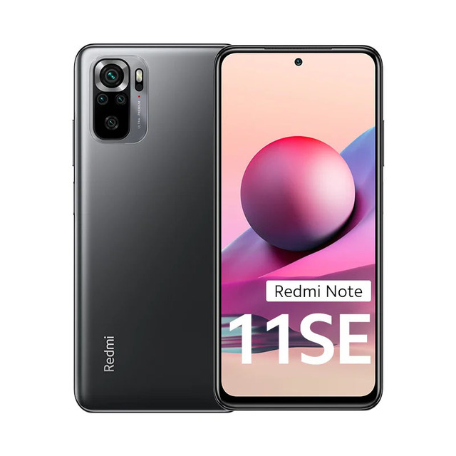 Used Red Mi Note 11 SE 6.43" AMOLED 90Hz Global Version 5000mAh Unlocked Original 5G Backup Smartphone
