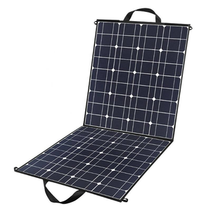Oferta especial, panel solar plegable monocristalino portátil de alta eficiencia para exteriores, 100W, celda solar monocristalina, envío gratis - Product Image 1