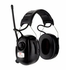 3M™ PELTOR™ HRXD7A-01 Headband Headphones DAB+ & FM Radio Open-Ear Waterproof with LED Battery Indicator 31 DB