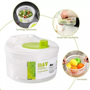 Escurridor de Ensaladas de Plástico, Herramienta Manual Ecológica para Escurrir Frutas - Product Image 2