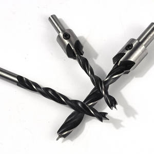 ดอกสว่านเจาะเหล็กความเร็วสูงแบบสามจุด สำหรับงานไม้ พร้อมเครื่องมือลบมุม มีขนาด 3-10 มม. - Product Image 4