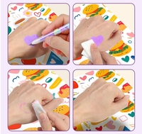 Ensemble de 12 marqueurs de peinture acrylique Gelly, pointe plate de 1,0 mm, taille jumbo, matériau plastique