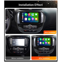 Autoradio à écran tactile, 9 pouces, navigation GPS, pour Kia Soul 2013 ~ 2019