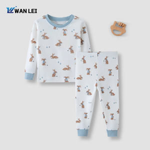 <span class=keywords><strong>Pyjama</strong></span> pour Garçon Motif <span class=keywords><strong>Lapin</strong></span> Ensemble de <span class=keywords><strong>Pyjama</strong></span> pour Enfant de Haute Qualité en Coton Biologique Vêtements de Nuit pour Enfants - Product Image 4