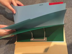 Dossiers de notes de cas hospitaliers en gros fichier de rapport Pvc dossiers de fichiers patients à l'intérieur des deux côtés remplissant les dossiers médicaux des patients - Product Image 6