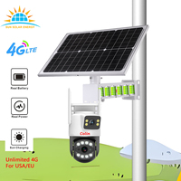 24/7 longue vidéo extérieure Cctv 360 degrés longue portée Eufy sécurité 4k 12mp Hik Vision caméra de sécurité prise en charge 4g Wifi onvif