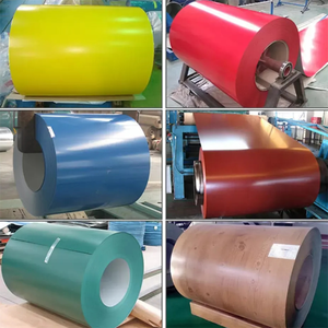 เหล็กม้วนเคลือบสี เหล็กม้วนชุบสังกะสีเคลือบสี เหล็กม้วน PPGI เหล็กม้วนเคลือบ PE สำหรับแผ่นหลังคาเชิงพาณิชย์ - Product Image 6
