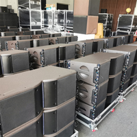 Haut-parleurs de klaxon passifs professionnels Line Array 8 Pcs Performance du système sonore vide pour la scène