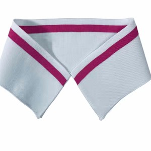 Cuello de Punto Personalizado 100% Algodón Poliéster Ecológico con Ribete de Moda - Product Image 1
