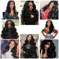 Perruques de cheveux humains Body Wave 13x4 Lace Front sans colle, pré-épilées, avec dentelle HD transparente, pour femmes noires