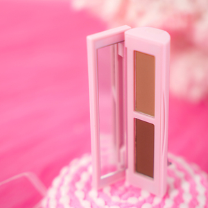 Paleta de Contorno de Maquillaje Vegano 2 en 1, Paleta de Contorno Facial, Marca Privada, Logotipo Personalizado, Polvo Bronceador - Product Image 3