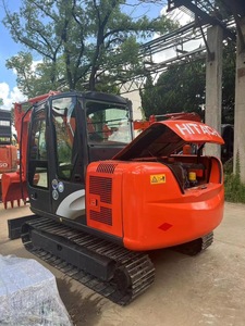 Mini-excavatrice Hitachi ZX60 d'occasion à vendre, machine de terrassement de 6 tonnes, boîte de vitesses d'origine japonaise, pompe hydraulique Shimadzu, roulement - Product Image 2