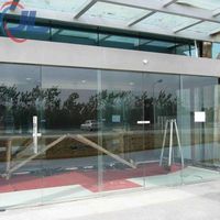 Portes d'entrée extérieures en aluminium solide, portes de sécurité, portes doubles pivotantes avec verre pour la maison