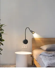 Bedside Working Study <strong>Reading</strong> Lamp <strong>Wall</strong> Lamp Sconces 3W LED Book Lamp <strong>Wall</strong> Night <strong>Light</strong> Fixtures Spot LED <strong>Gooseneck</strong> <strong>Reading</strong> <strong>Light</strong>