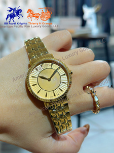 Montre à quartz de luxe pour femme de marque originale avec fonctions LED, boîtier rectangulaire/carré et bracelet en acier inoxydable - Product Image 3