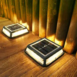 Lâmpada solar para passarela e calçada, lâmpada de sinalização solar brilhante para escadas e calçados, para caminhos, passeios, passeios, passeios, jardins, passeios, barcos, jardins, terra, etc.