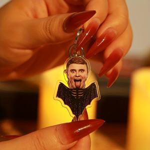 Photo personnalisée imprimée transparente porte-clés en acrylique personnalisé pendentifs personnalisés colorés porte-clés en acrylique - Product Image 5