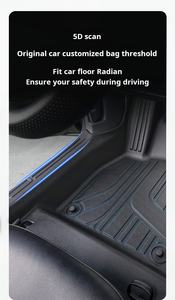 2025 BYD Seal Modèle <span class=keywords><strong>3</strong></span>/CR-V Tapis de sol de voiture 06 TPE Caoutchouc Facile à nettoyer Couvercle de sol intérieur étanche et résistant à l'usure - Product Image 3