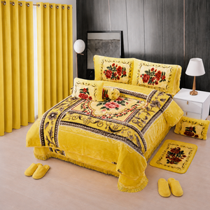 Couverture Raschel d'hiver en polyester, couverture chaude pour lit king-size, couvertures en <span class=keywords><strong>fausse</strong></span> <span class=keywords><strong>fourrure</strong></span> pour le salon - Product Image 5