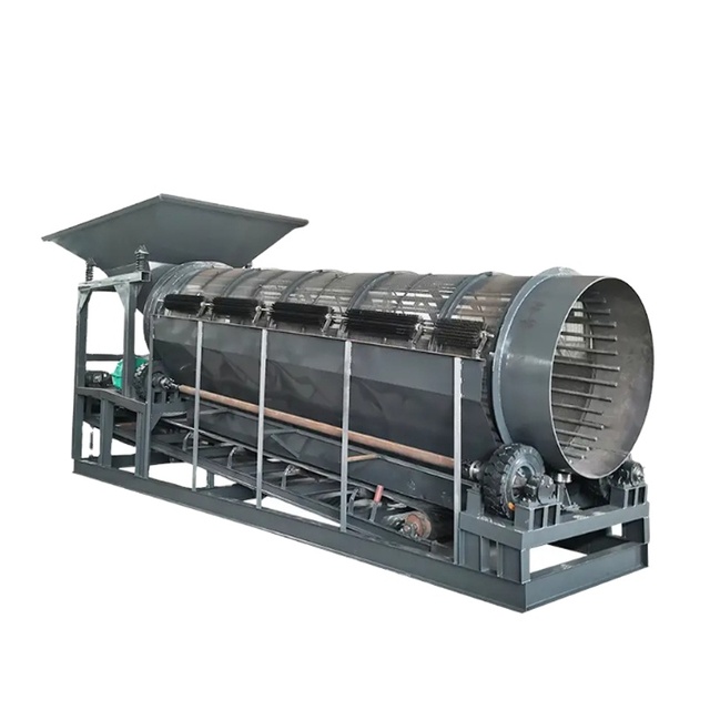 Portable Sand Mining Rotating Drum Screen Stone Gravel Trommel Screen Machine