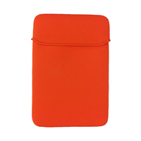 Housse de protection pour mini-ordinateur portable en néoprène, couleur unie, avec logo personnalisé, pochette pour tablette