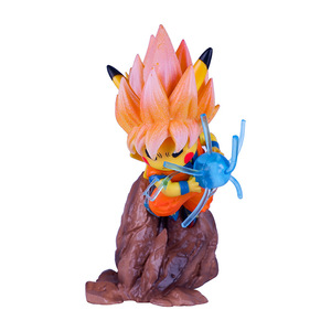 12cm Pikachu Cos Q versión escena acción juguete Super Saiya dos Goku Dragon Balls DBZ <span class=keywords><strong>DB</strong></span> Super Saiya PVC Anime figura de acción - Product Image 6