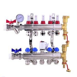 Colector de calefacción de <span class=keywords><strong>suelo</strong></span> <span class=keywords><strong>radiante</strong></span>, 7 circuitos - Product Image 5