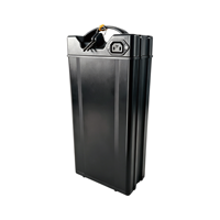 Batterie de vélo électrique 48V 15Ah, boîtier Hailong, 13S6P, batterie lithium rechargeable, BMS 30A, cathode LiNiMnCoO2, fonctionnement -20-45°C