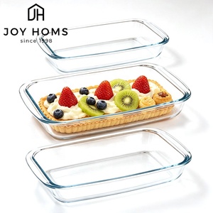 <span class=keywords><strong>Bandeja</strong></span> Rectangular de Vidrio para Hornear con Tapa, Revestimiento Antiadherente, Apta para <span class=keywords><strong>Horno</strong></span> y Microondas, para Verduras y Frutas, <span class=keywords><strong>Bandeja</strong></span> para Asar - Product Image 4