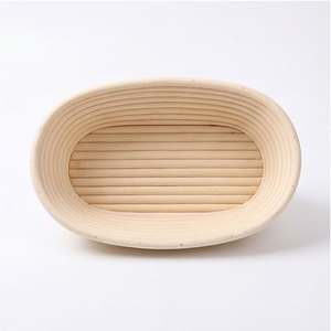 Cesta ovalada de cerámica para fermentar pan, para <span class=keywords><strong>masa</strong></span> de <span class=keywords><strong>masa</strong></span> <span class=keywords><strong>madre</strong></span>, cuenco para levantar <span class=keywords><strong>masa</strong></span> tipo Brotform, juego de herramientas de panadería hechas a mano, apto para horno - Product Image 5