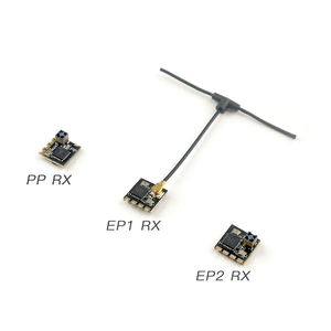 รีโมทคอนโทรลรับสัญญาณ Happy Model 2.4G ExpressLRS <span class=keywords><strong>EP1</strong></span> EP2 RX ขนาดเล็กพิเศษ ระยะไกล สำหรับ FPV Racing วัสดุ ABS - Product Image 3