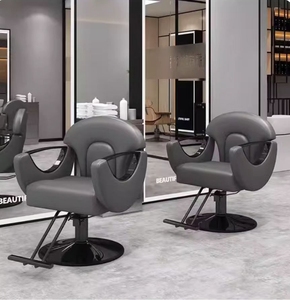 Hot Selling Adjustable Beauty Salon Chair for Salons and Home Steel and Metal Beauty Salon Furniture Simple Style - Product Image 5