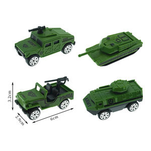 Véhicule mobile de petites roues de voiture coulissante de voiture <span class=keywords><strong>militaire</strong></span> en plastique pour la capsule de 75 mm - Product Image 1