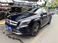 Дешевые подержанные автомобили на продажу: Mercedes-Benz GLA 2017, черный, 1.6T, автомат, левый руль, бензин, внедорожник