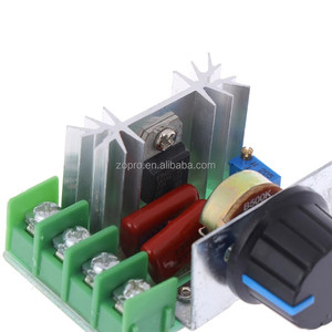 Công suất cao Thyristor mờ tốc độ 2000W 220V Thyristor <span class=keywords><strong>Dimmer</strong></span> SCR điện tử điện áp điều khiển nhiệt độ điều chỉnh - Product Image 5