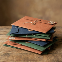 Enveloppes personnalisées en papier kraft écologiques, imperméables, recyclables et durables pour l'envoi de documents et de lettres