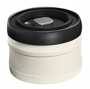 Conteneur de stockage de grains de café en acier inoxydable avec conception sous vide, utilisation en cuisine, 8 compartiments, étanche et écologique - Product Image 1