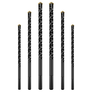 Extended Overlord Drill Bit 6-12mm Metric Hex Shank For Ceramic Glass Cement Wall Drilling - Product Image 2