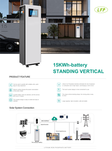 Système de stockage d'énergie solaire domestique 5Kwh 15kwh avec batterie au lithium 51.2v 280Ah 300Ah et station d'alimentation sur roues - Product Image 6