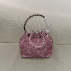 Bolso de mano de satén de seda a cuadros hecho a mano para fiestas, bodas y banquetes, nuevo bolso de noche para mujer - Product Image 1