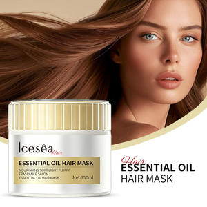 Masque capillaire à la kératine et aux peptides, marque privée, anti-frisottis, réparateur pour cheveux secs et abîmés par les traitements chimiques, vente en gros OEM - Product Image 2
