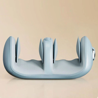 Masseur électrique pour pieds et mollets COSMO avec compression par airbag à 360°, vibration, chauffage, 3 niveaux d'intensité, minuterie de 15 minutes