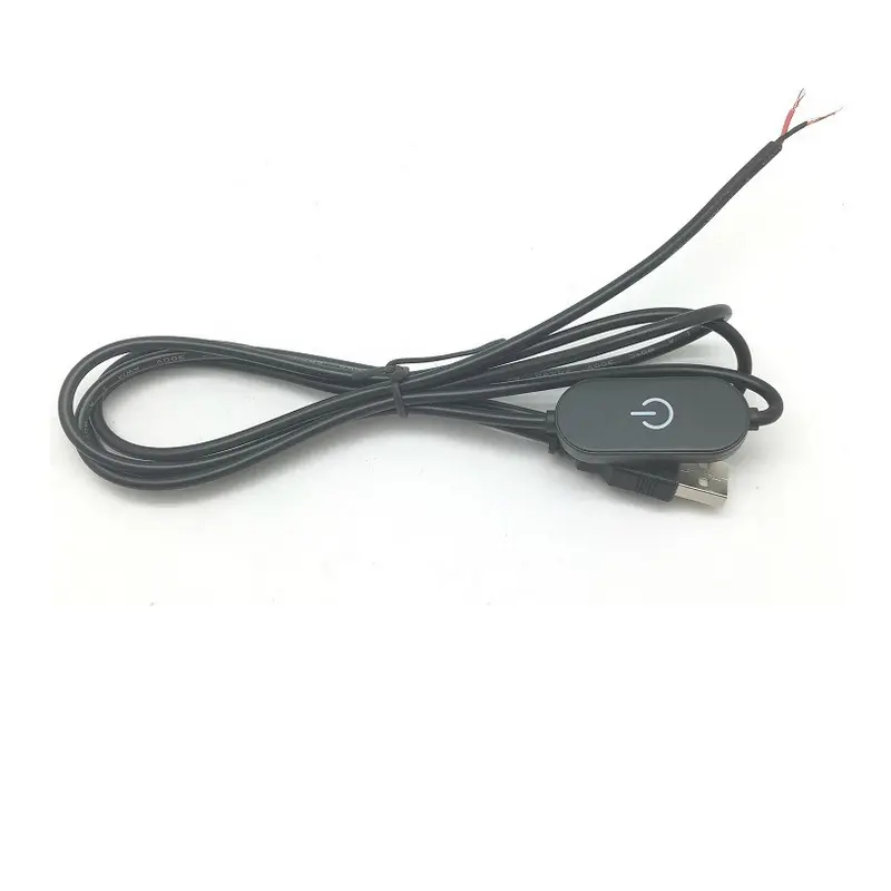 Custom Switch Cable with Touch Switch Control USB Cable for Home Appliance