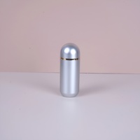 Flacon en plastique acrylique PS de luxe en forme de double balle de 30 ml et 60 ml, conteneur pour capsules et pilules de suppléments vitaminiques et de santé