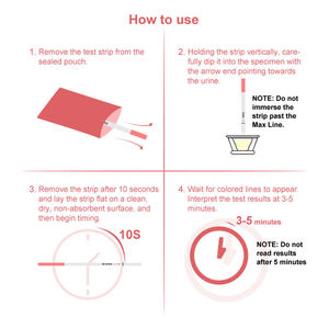 迅速な結果を得るための高感度妊娠検査ストリップ - Product Image 6