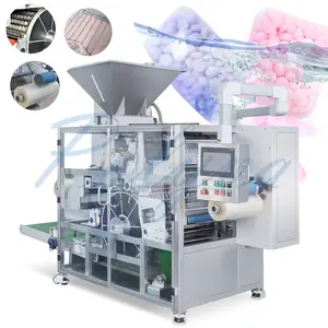 Polyva Powder Filling and Packaging Machine Liquid Laundry Automatic Pod Filling Forming Sealing Machine Provided FFS System