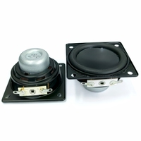 4 Ohm 12.5W Neodymium 57MM persegi Dual Magnet respon frekuensi 20 hz-20 kHz speaker Multimedia dengan sertifikasi UL/RoHS