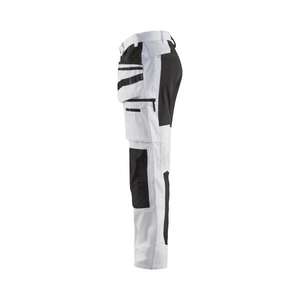 BLAKLADER - 191010001099C54 <b>Painter</b> trousers with stretch White/Black - EAN 7330509622476 WORK TROUSERS CARGO WORK TROUSERS - Product Image 4