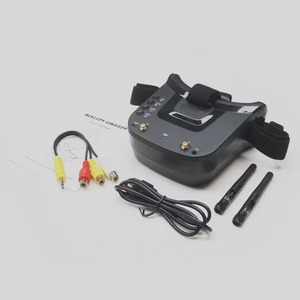 VR009 Mini FPV Video Goggles 3.0" 480X320 HD Screen 5.8GHz 40 Channels Built-in Battery Portable FPV Headset for <b>RC</b> Racing <b>Drone</b> - Product Image 5